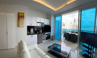 ARRIENDO APARTAMENTO FRENTE A LA BAHIA DE CASTILLOGRANDE