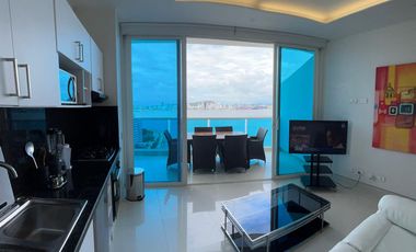 ARRIENDO APARTAMENTO FRENTE A LA BAHIA DE CASTILLOGRANDE