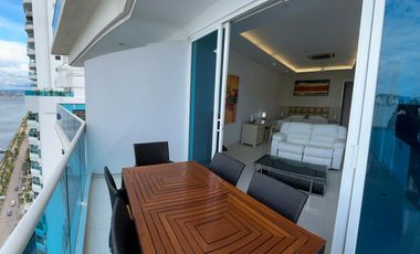 ARRIENDO APARTAMENTO FRENTE A LA BAHIA DE CASTILLOGRANDE