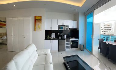 ARRIENDO APARTAMENTO FRENTE A LA BAHIA DE CASTILLOGRANDE