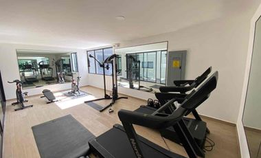 DEPA EN RENTA CHAPULTEPEC 2 RECAMARAS VISTA A LA CIUDAD