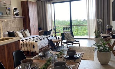 Estudio en Venta en Tulum, La Veleta: Oportunidad de Inversión con Alberca y Gimnasio