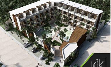 Estudio en Venta en Tulum, La Veleta: Oportunidad de Inversión con Alberca y Gimnasio