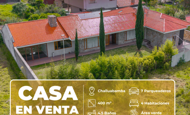 Casa en Challuabamba de 4 habitaciones