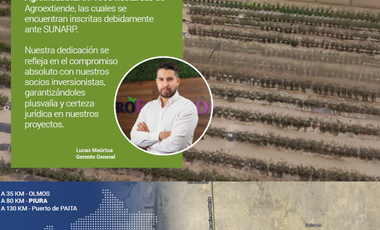 🌱 FUNDO AZUL 2° ETAPA. ¡INVIERTE EN EL AGRO DEL FUTURO Y GANA DESDE CASA!