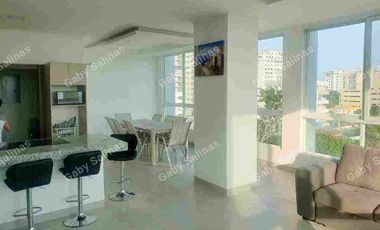 Departamento en venta en Chipipe Salinas playa súper cerca y seguridad 24 horas
