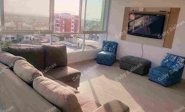 Departamento en venta en Chipipe Salinas playa súper cerca y seguridad 24 horas