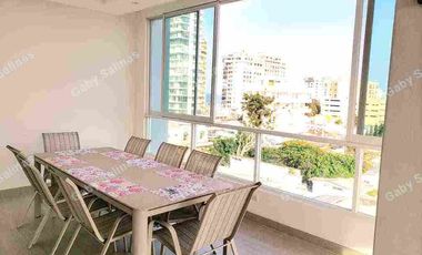 Departamento en venta en Chipipe Salinas playa súper cerca y seguridad 24 horas