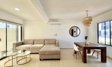 casa en renta en conkal Mérida sobre carretera Chicxulub