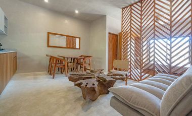 Apartamento en venta en Tulum Región 15, Quintana Roo: 1 recámara, cocina integral, alberca