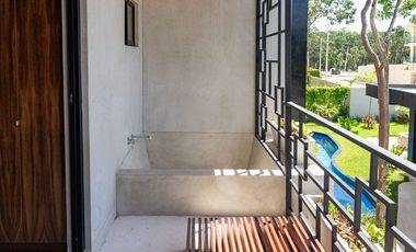 Apartamento en venta en Tulum Región 15, Quintana Roo: 1 recámara, cocina integral, alberca