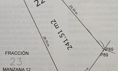 VENTA DE 7 TERRENOS CAMPESTRES EN JESÚS MARÍA, VILLA DE REYES, S.L.P.