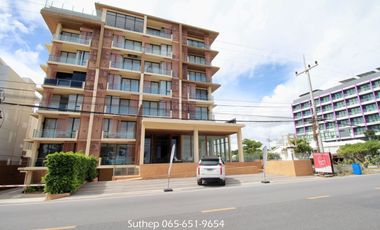 For Sale: Taranya Condominium, 7th Floor, 72 sq.m. with sea and river view, fully furnished and ready to move in. Located on Saeng Chan Beach, Rayong