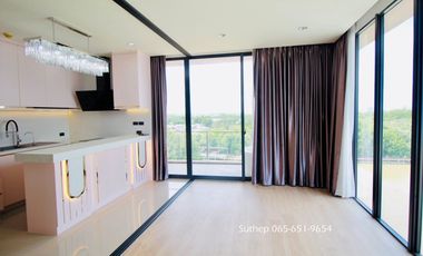 For Sale: Taranya Condominium, 7th Floor, 72 sq.m. with sea and river view, fully furnished and ready to move in. Located on Saeng Chan Beach, Rayong
