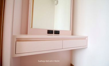 For Sale: Taranya Condominium, 7th Floor, 72 sq.m. with sea and river view, fully furnished and ready to move in. Located on Saeng Chan Beach, Rayong