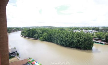 For Sale: Taranya Condominium, 7th Floor, 72 sq.m. with sea and river view, fully furnished and ready to move in. Located on Saeng Chan Beach, Rayong