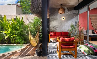 Increíble casa 4 recámaras en Aldea Jabin, Tulum