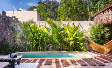 Increíble casa 4 recámaras en Aldea Jabin, Tulum