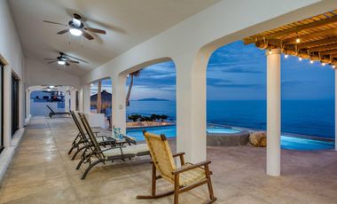 Casa frente al mar, vista al océano y montaña, venta, Punta Pescadero, Los Barriles