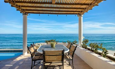 Casa frente al mar, vista al océano y montaña, venta, Punta Pescadero, Los Barriles
