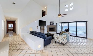 Casa frente al mar, vista al océano y montaña, venta, Punta Pescadero, Los Barriles