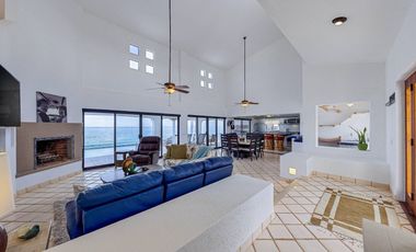 Casa frente al mar, vista al océano y montaña, venta, Punta Pescadero, Los Barriles