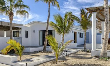 Casa frente al mar, vista al océano y montaña, venta, Punta Pescadero, Los Barriles