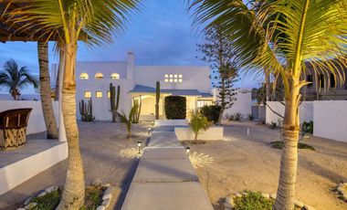 Casa frente al mar, vista al océano y montaña, venta, Punta Pescadero, Los Barriles
