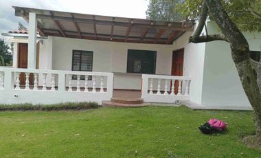 Renta linda casa al ingreso de Cotacachi