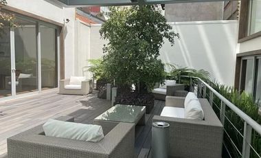 VENTA/RENTA DEPARTAMENTO AMUEBLADO CON TERRAZA EN LAMARTINE POLANCO APA_5172 CM