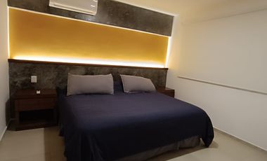 DEPARTAMENTO AMUEBLADO EN RENTA A 3 MIN DE LA PLAYA