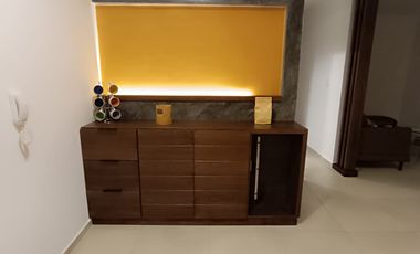 DEPARTAMENTO AMUEBLADO EN RENTA A 3 MIN DE LA PLAYA