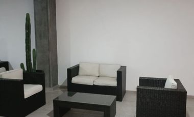 DEPARTAMENTO AMUEBLADO EN RENTA A 3 MIN DE LA PLAYA