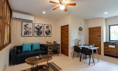 Bonito Estudio en Venta en Areia Tulum