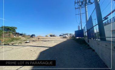 FOR LONG-TERM LEASE: Prime Lot in Parañaque Beside New LRT 1 Dr. A. Santos Avenue Station