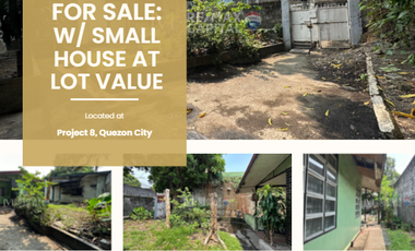 RUSH SALE: MASSIVE DISCOUNT | 50% BELOW ZONAL VALUE! Lot for Sale – Road 20, Brgy. Bahay Toro, Project 8, Quezon City