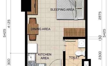 Modern Executive Studio in Covent Garden Residences near Ubelt Airport Ready for occupancy  Sta Mesa Manila