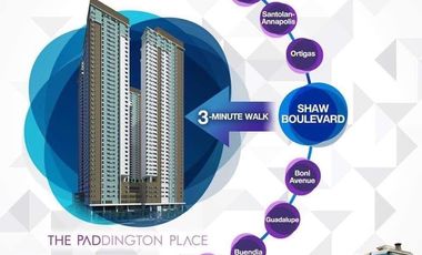 Pre selling Modern Condo in Ortigas Mandaluyong City The paddington Place Condo Investment in Shaw Blvd Edsa MRT3 EDSA Shangri-la Sm Megamall ORTIGAS