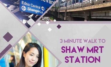 Pre selling Modern Condo in Ortigas Mandaluyong City The paddington Place Condo Investment in Shaw Blvd Edsa MRT3 EDSA Shangri-la Sm Megamall ORTIGAS
