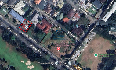 Lot For SALE - Along Ortigas Ave. in Wack-Wack Greenhills, Mandaluyong