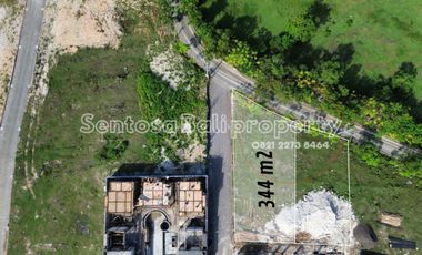 Freehold land sale 344m2 pantai cemongkak Bingin Pecau Bali