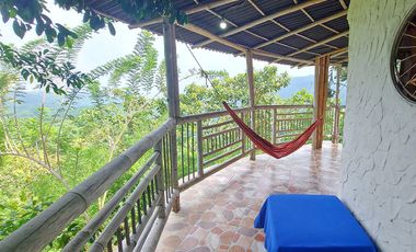 Casa Ecoturística u Hostal Venta Minca, 13.000 m2, Vista a Santa Marta