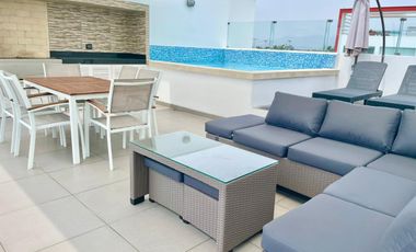 LINDA CASA DE PLAYA EN EL EXCLUSIVO CONDOMINIO CALA DEL MAR- ASIA/4 HAB/ 3 BAÑOS COMPLETOS/2 COCHERAS/2DA FILA Esta linda casa de playa con increíble