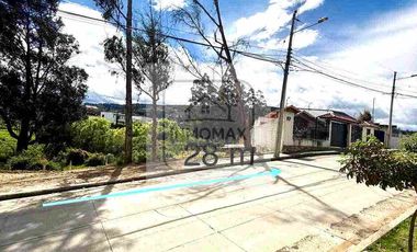 En la mejor zona de CHALLUABAMBA +1000m2