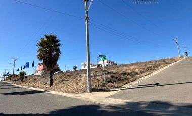 2 TERRENOS JUNTOS CON TODOS LOS SERVICIOS    FRACC VALLES DEL MAR ROSARITO B.C.