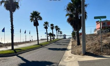 2 TERRENOS JUNTOS CON TODOS LOS SERVICIOS    FRACC VALLES DEL MAR ROSARITO B.C.