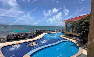 Departamento en venta frente al mar con amenidades de hotel