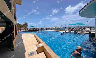 Departamento en venta frente al mar con amenidades de hotel