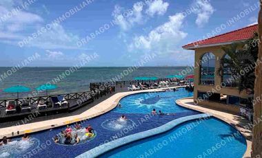 Departamento en venta frente al mar con amenidades de hotel