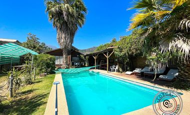 Acogedora casa con piscina en Olmué